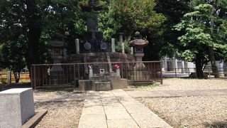 西郷隆盛像の傍です