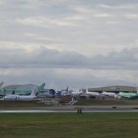 ホテルの駐車場より