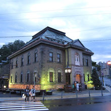 レトロな外観。