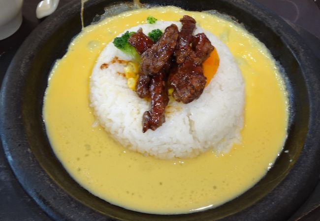 スパイシーなビーフライス