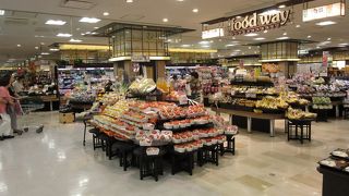 新横浜プリンスペペの地下スーパーマーケット