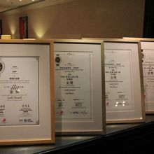 数々の賞を受賞