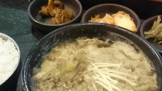 リーズナブルな本場韓国料理