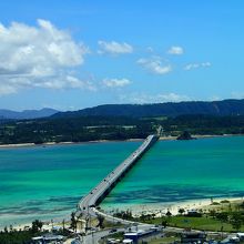 古宇利タワーから