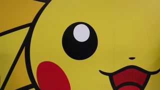 ポケモングッズであふれています