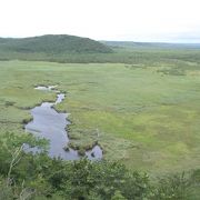 釧路湿原展望台の一つ