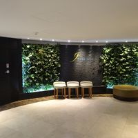 レセプション横にある休憩スペース？　ＰＣも置いてありました♪