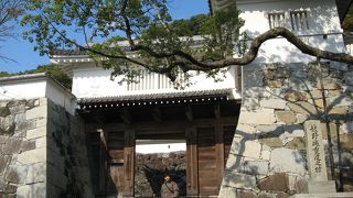 城内から見る龍野の町並みも素敵