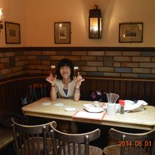 ドイツにしては小さいグラス