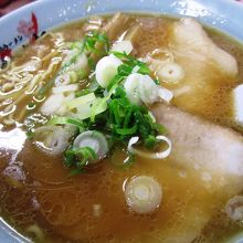 醤油ラーメン。