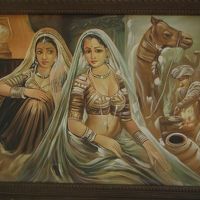 部屋に飾ってあった絵