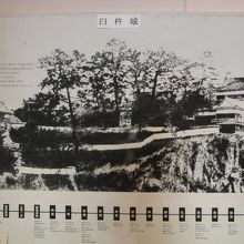 当時の臼杵城の写真