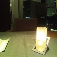 軽食を食べながら眺めも満喫♪