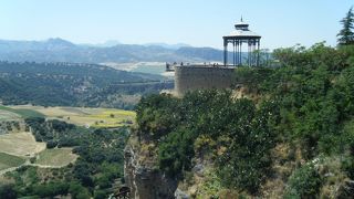 渓谷からの眺めは最高！