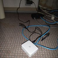ロビーの有線LAN