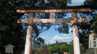 歴史ある静かな神社でした