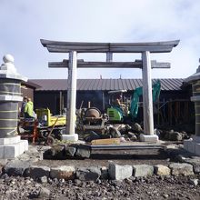 ちょうど工事中でしたが。　