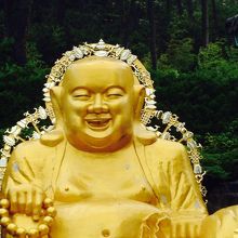 金色に輝く仏像