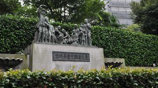 慰霊塔と合わせて戦争の記憶を今に伝える