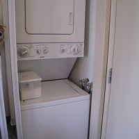 洗濯機＆乾燥機。もちろん無料で使用できます