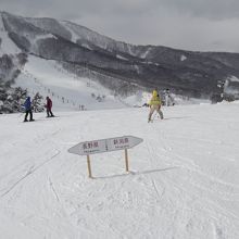 広いゲレンデです。