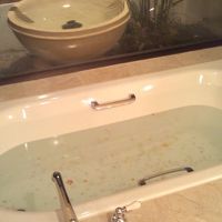 スパ気分を味わえます。