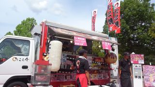 大阪城のたこやきに感動！たこの介