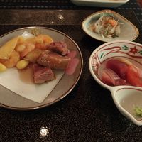 バイキングの夕食