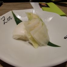 見た目はショボイが必ず頼むおしんこ