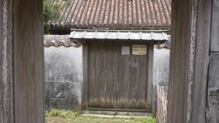 かつての琉球士族屋敷