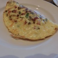 オーダーしてから作ってくれるオムレツ