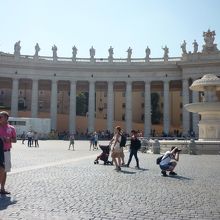 ４本の柱が１本に見える