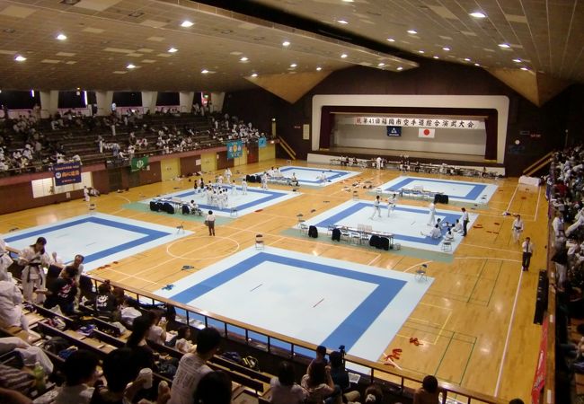 スポーツイベントが行われています