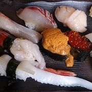 ちょと豪華な土日のお寿司ランチ(五反田)