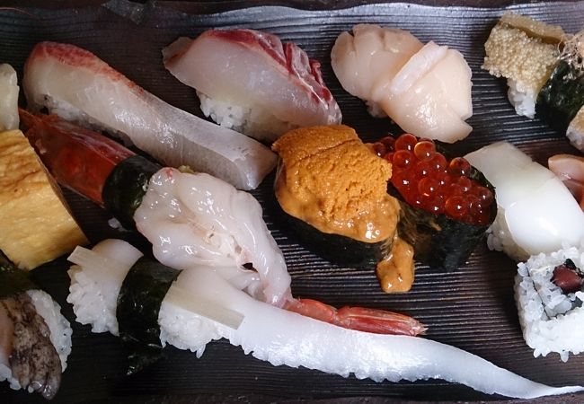 ちょと豪華な土日のお寿司ランチ(五反田)