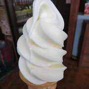 ジャージー牛のソフトクリーム