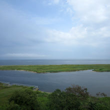 道の駅からの眺め。