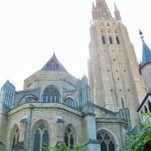 税関があった橋から