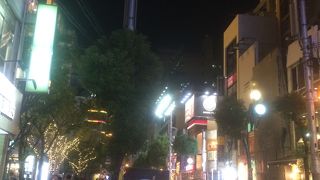 アメリカ感は減少だけど、活気はあります。