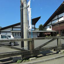 木材展示コーナー