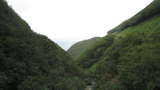 知床半島の峰。
