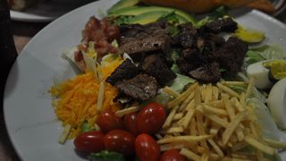 ベイビーバックリブとオニオンローフ、おすすめ