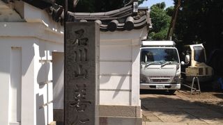 歴史あるお寺