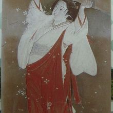 春暁の図の入場券