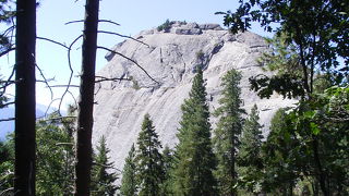 シェラネバダ山脈が一望