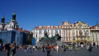 一番にぎやかな広場