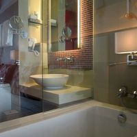 シンクの形は、ちょっと変わっています