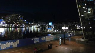 夜景を見ながらディナーを！　～ダーリングハーバー～