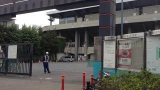 ラグビーの聖地。