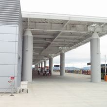 レンタカーセンターのシャトルバス乗り場
